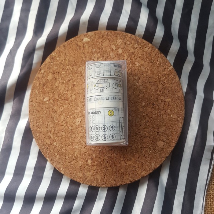 

Cuci Gudang Washi Tape Paper / 1 Set Isi 4Pc Edisi Plenner Promo