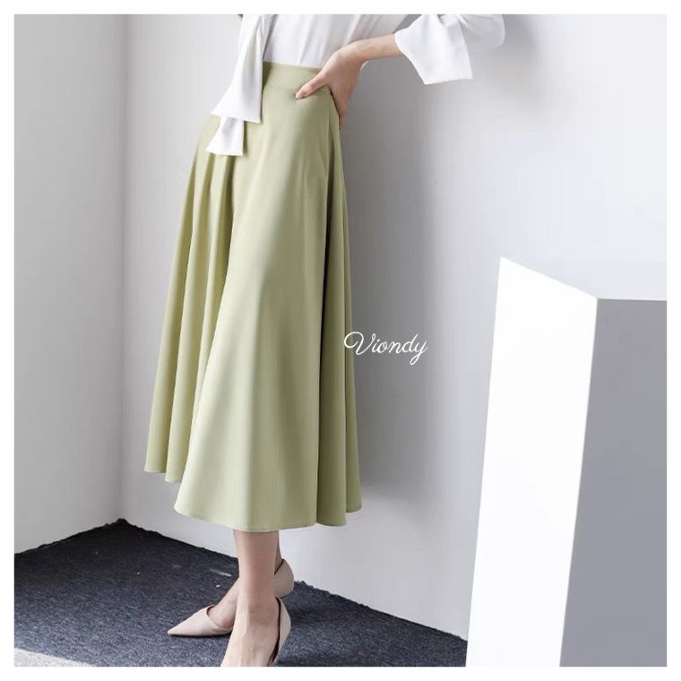 rok korea shakila/rok wanita/longskirt all size