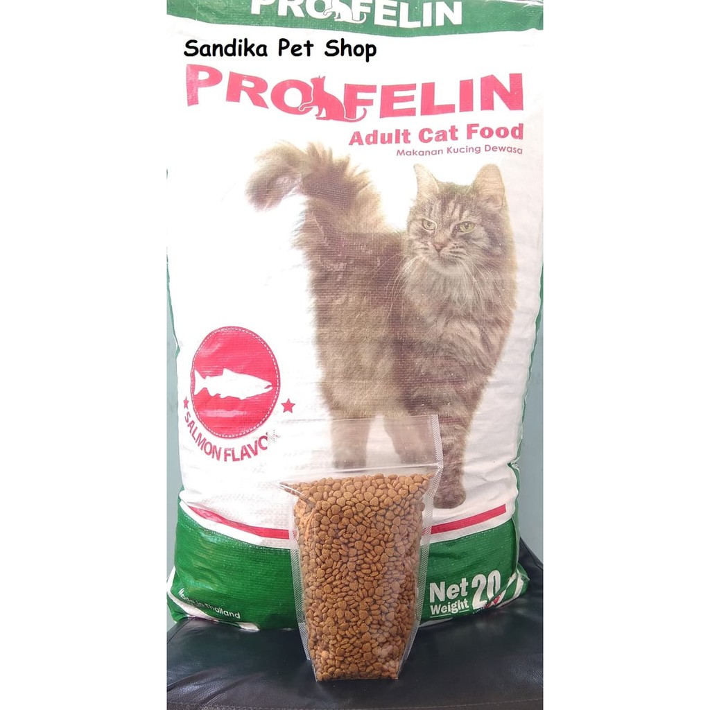 Termurah Makanan Kucing Cat Food Profelin Repack Salmon 500 Gram