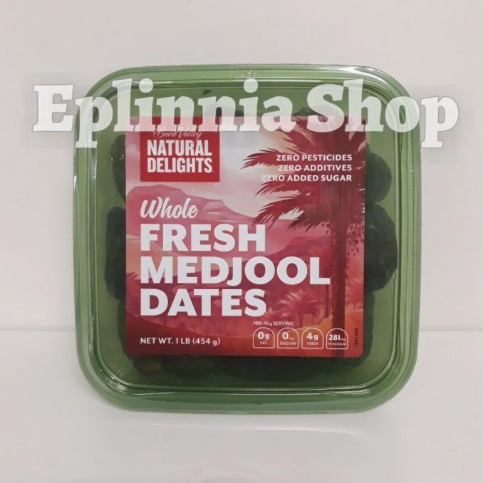 

NATURAL DELIGHTS WHOLE FRESH MEDJOOL DATES 454 GR - KURMA MEDJOL DGD6541651