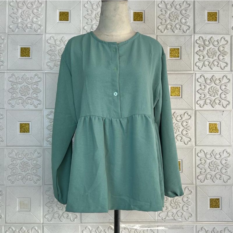 RANIA blouse crinkle airflow polos busui
