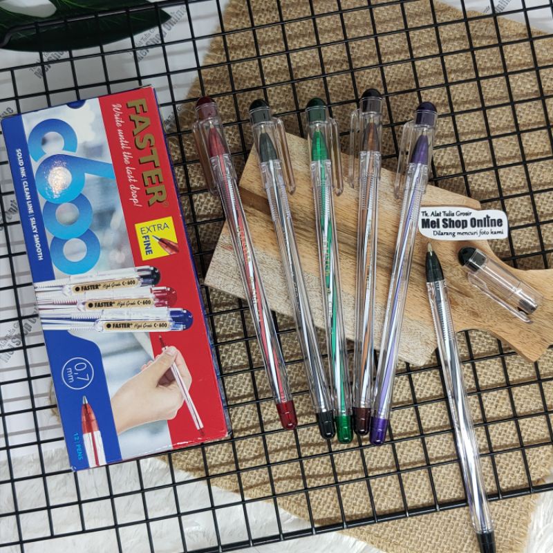 

Pulpen Faster C - 600 (BACA DESKRIPSI SBLM BELI)