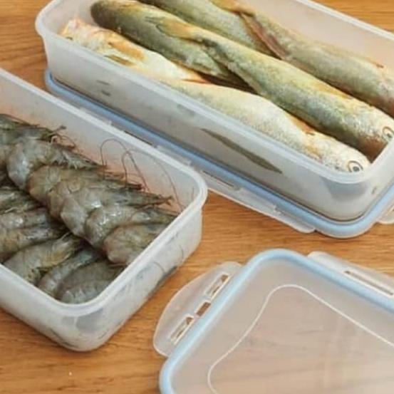☟ Kotak Tempat Penyimpanan Sayur Ikan Buah di Kulkas ✫
