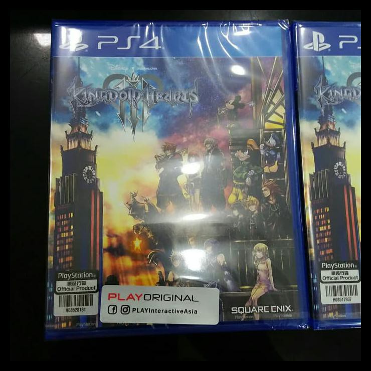 Best Seller Ps4 Game Kingdom Hearts Iii Shopee Indonesia