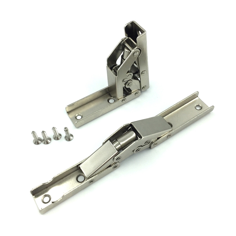 2pcs With Screws Kitchen Cabinet Scratch Proof Hardware Folding No