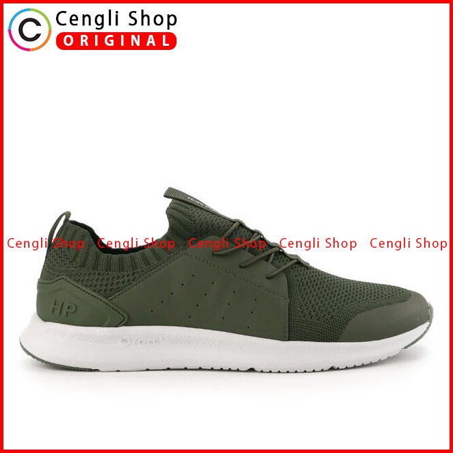 SEPATU SNEAKER WANITA HUSH PUPPIES ORIGINAL CASUAL BRANDED GREEN HW40