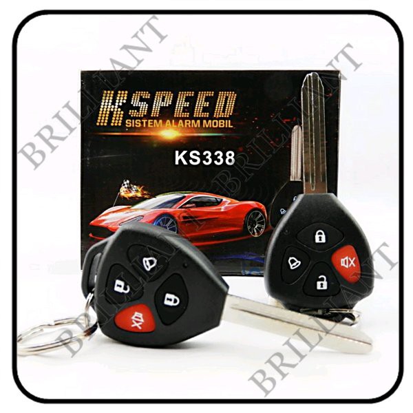 Jual Alarm Mobil K-SPEED Remote Kunci Terbatas