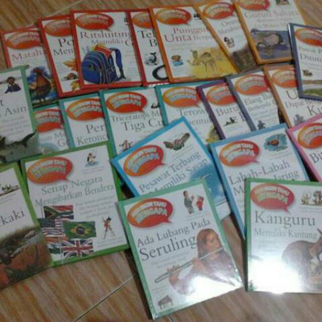 Buku Aku Ingin Tahu Mengapa Ensiklopedia Grolier Shopee Indonesia