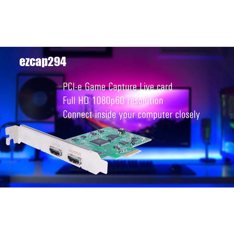 Ezcap EZ-294 PCIE Hdmi Video Capture