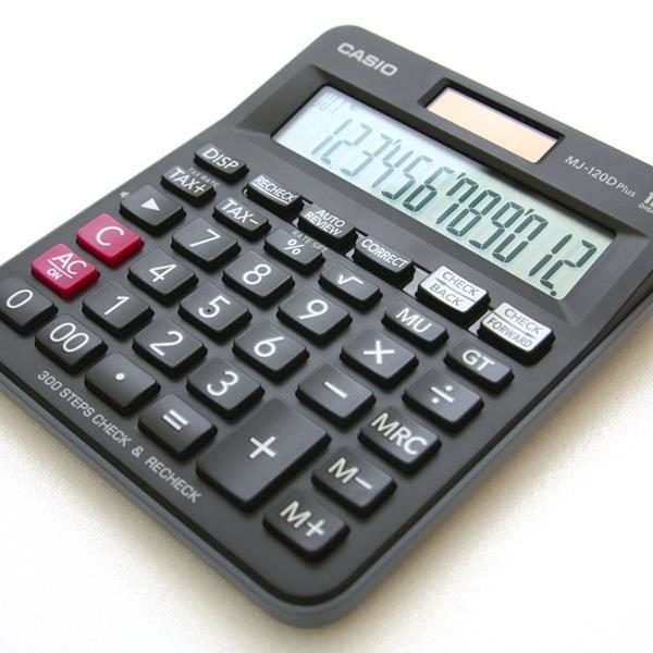 

Casio kalkulator calculator original MJ 120D plus