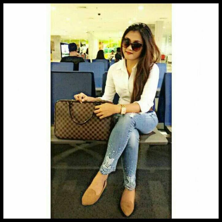 LADY Travel Bag LV DAMIER