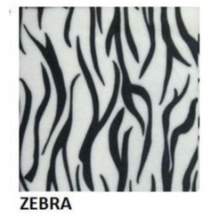 Kain Boneka Motif Bulu Hewan ZEBRA Kain Velboa HARGA PEMETER 1MX1,6M