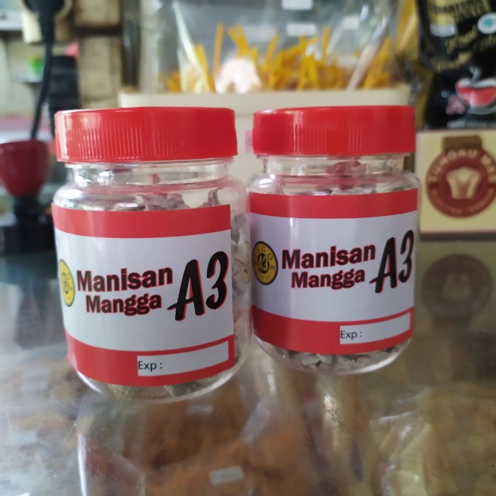 

MANISAN MANGGA A3. 120gr