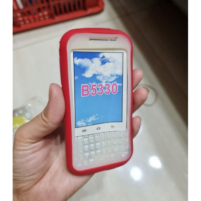 Softcase Silikon Plus Keypad Samsung Galaxy Chat B5330