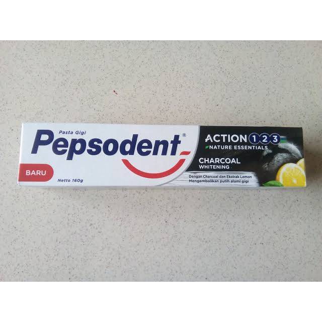 Pepsodent charcoal