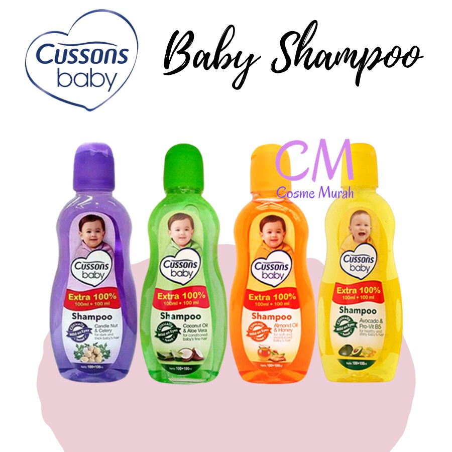 Cusson Baby Shampoo 50 Ml +50 Ml | Cussons Shampoo,Cussons Baby Shampoo - 50+50 ml,Cussons Baby sham