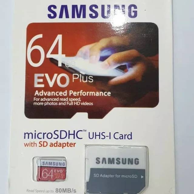 Memory Evo Samsung 64gb