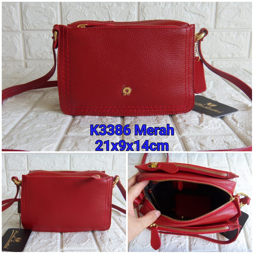 Tas Papillon Original K3386 Merah