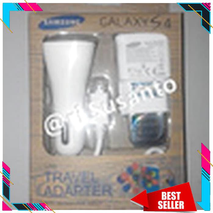 ACC HP PAKET 3 IN 1 SAMSUNG  CHARGER MOBIL + CHARGER RUMAH + KABEL DATA