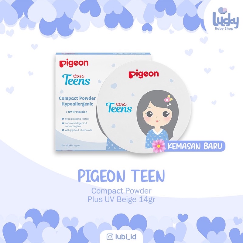 PIGEON COMPACT POWDER PLUS UV 14 gr