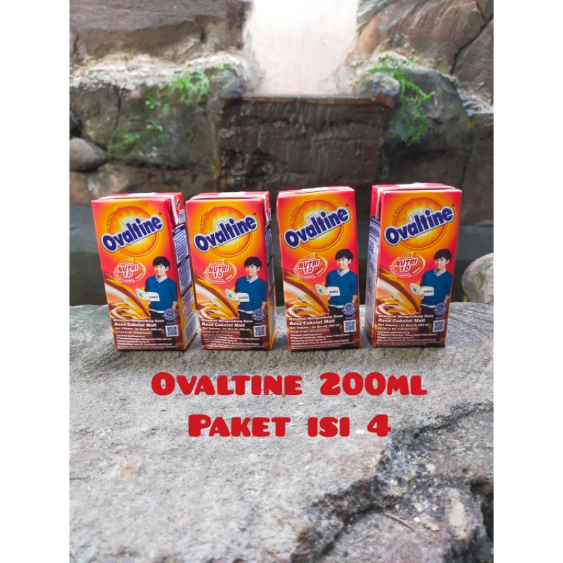 

Ovaltine choco malt UHT 200ml (isi 4)