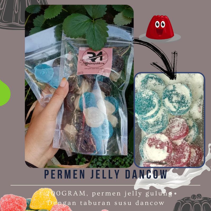 

PERMEN JELLY GULUNG | AGAR JELLY | Agar-agar JELLY MANISAN