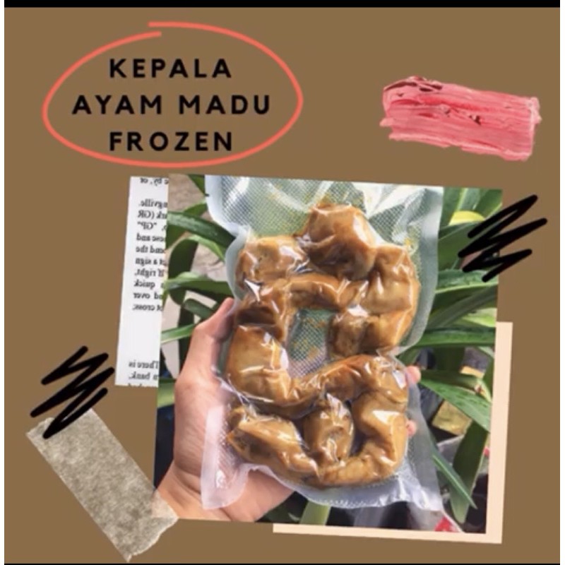 

Kepala Ayam Madu Frozen isi 5 potong