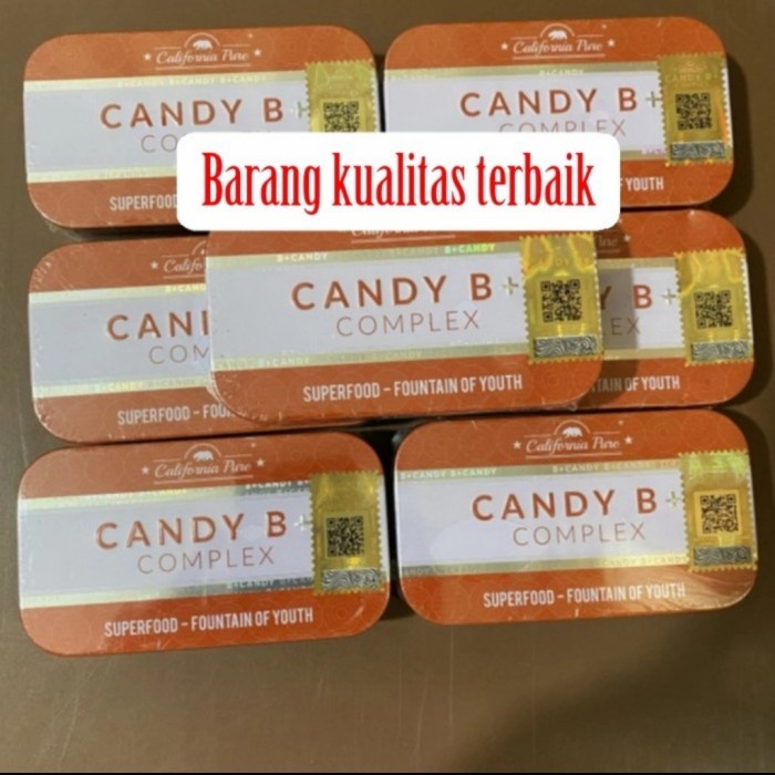 BARANG BAGUS Laris isi Complex Candy 12pcs Permen B Herbal Sale