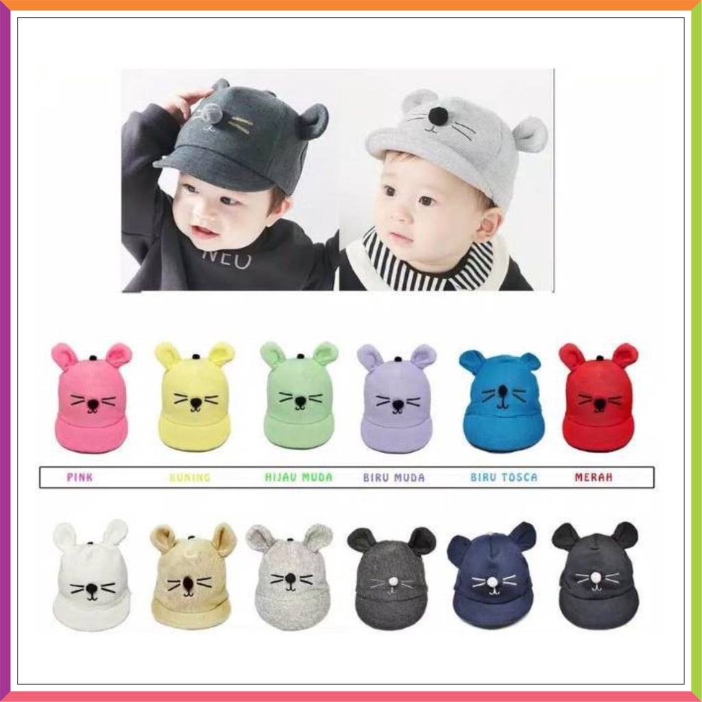 ❤ Fashionbabies ❤ TOPI CAP BABY / TOPI BAYI