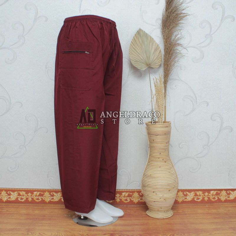 Celana Sirwal Dewasa Jumbo Marun / Celana Sirwal / Celana Sirwal Dewasa / Celana Sirwal Dewasa Jumbo