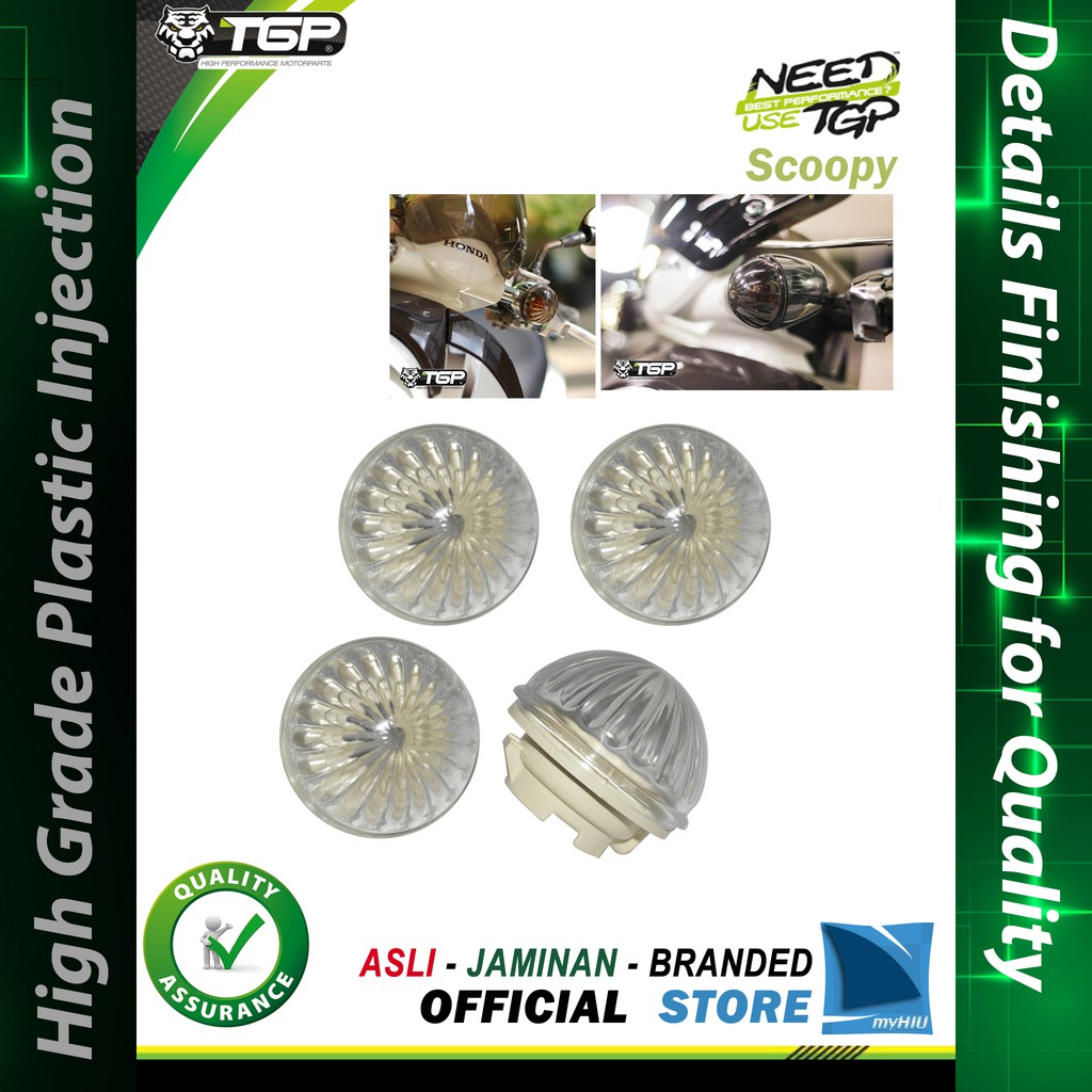 Lampu Sein Depan HONDA Scoopy Kiri + Kanan - L&amp;R Front Winker Lamp TGP