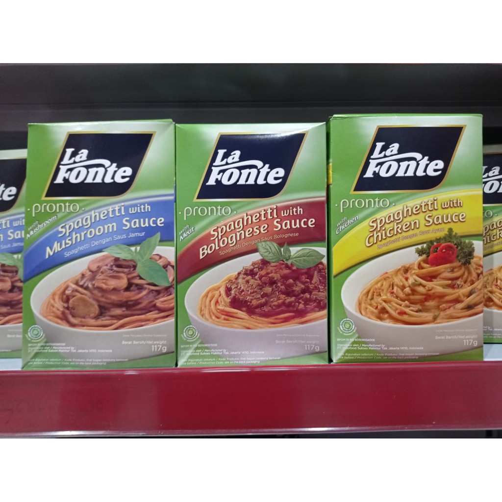 

La Fonte Pronto Spaghetti 117g