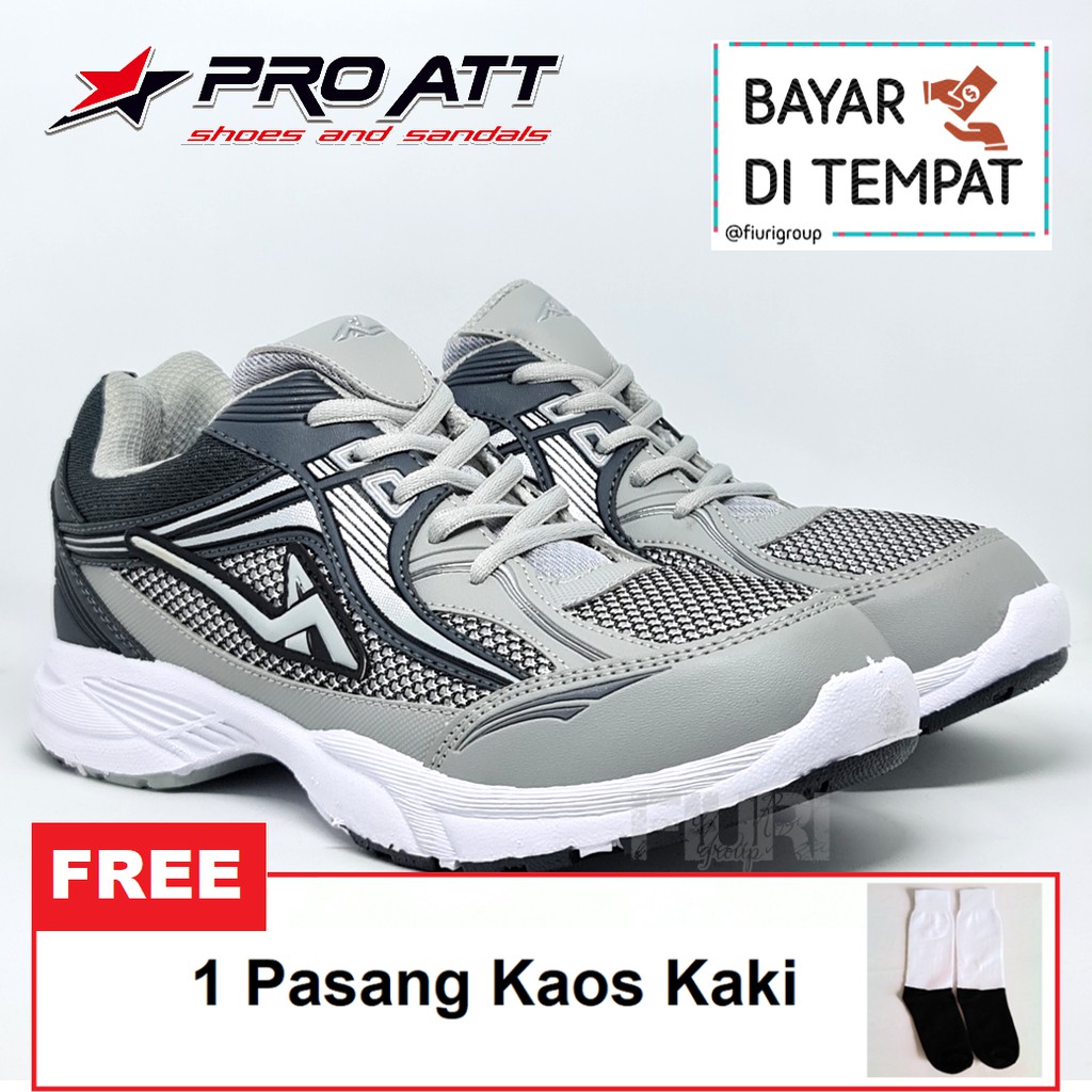 FIURI – PRO ATT ORIGINAL – MC 50 SILVER 39-43 - SEPATU KETS PRIA - SEPATU SNEAKERS PRIA - SEPATU OLA