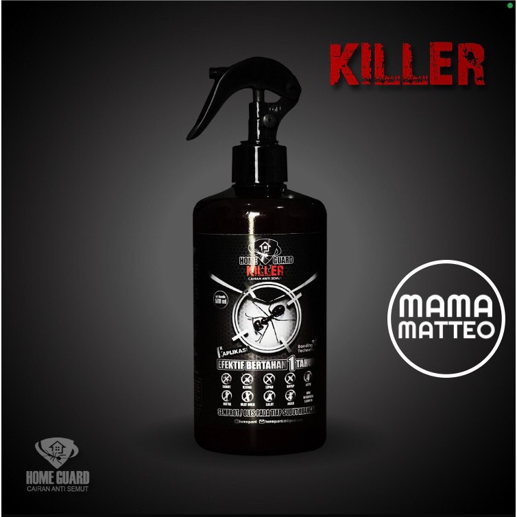 HOME GUARD KILLER 500ml Homeguard cairan anti semut / kecoak / rayap / serangga BANDUNG