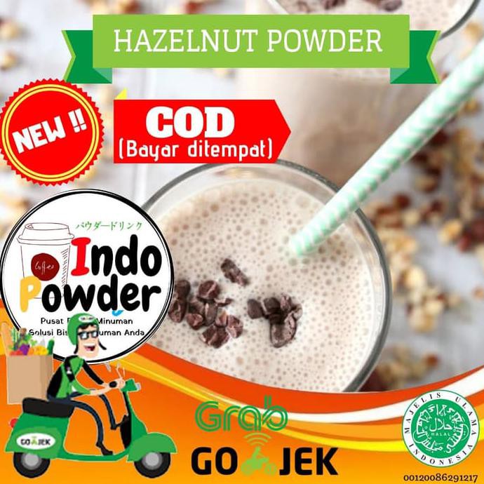 

'' TERBARU'' BUBUK MINUMAN HAZELNUT 1KG / BUBUK MINUMAN RASA HAZELNUT 1KG /HAZELNUT ''TERMURAH''