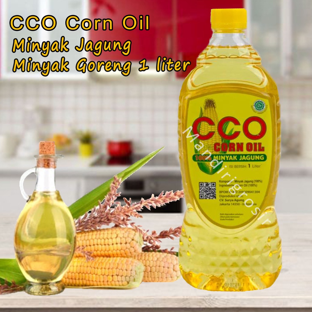 Minyak Jagung *CCO Corn Oil * Minyak Goreng * 1 Liter