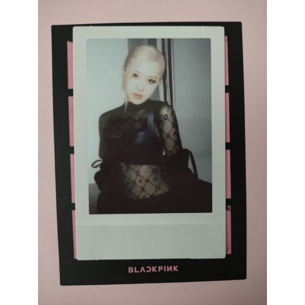 (WTT/WTS) POLAROID ROSE BORNPINK BLACKPINK
