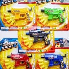 Mainan TEMBAK FN Tembakan Soft Bullet Gun Pistol Murah Mainan Anak Edukasi Murah