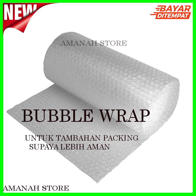 

+ Bubble Warp untuk tambahan pengamanan