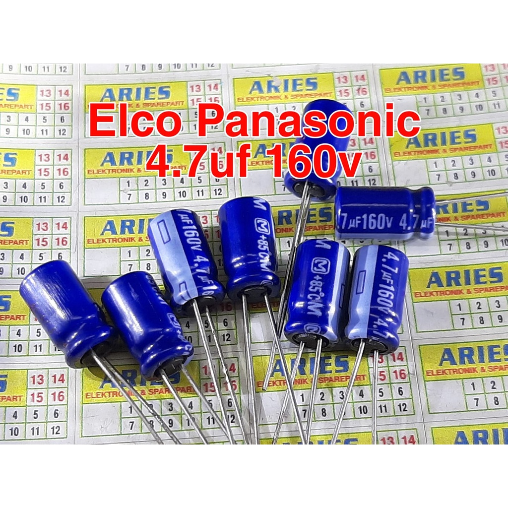 ELCO 4.7uf 160v PANASONIC