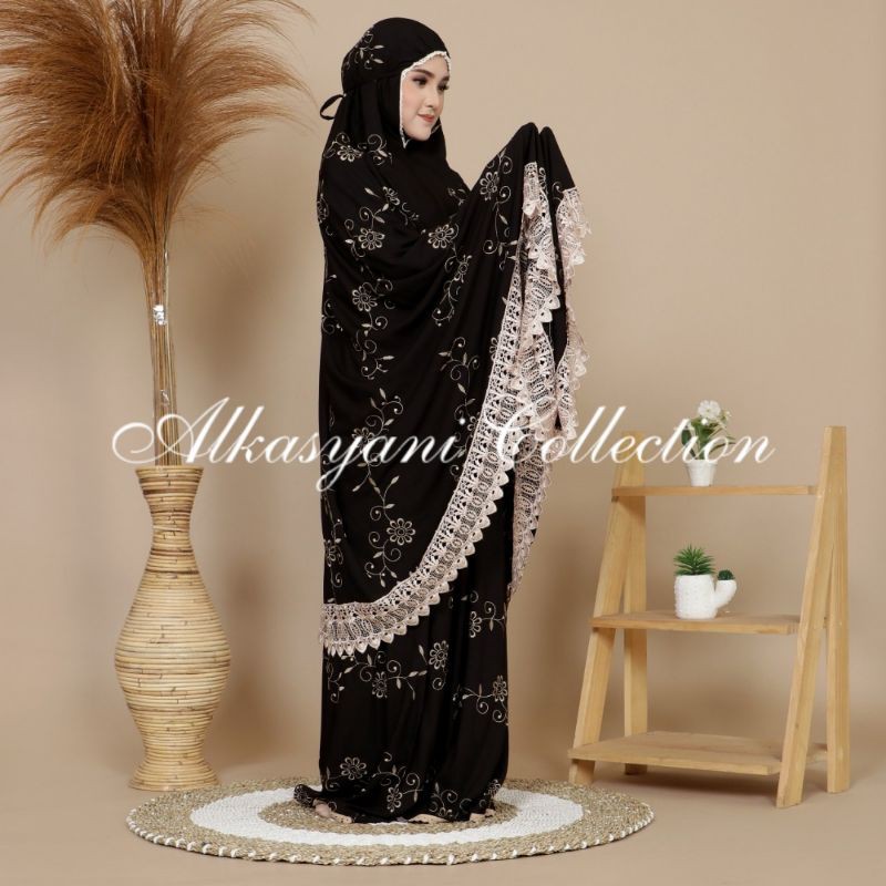 MUKENA  DEWASA BORDIR GRACELLA / MUKENA  DEWASA BUNGA TERTAI / MUKENA DEWASA