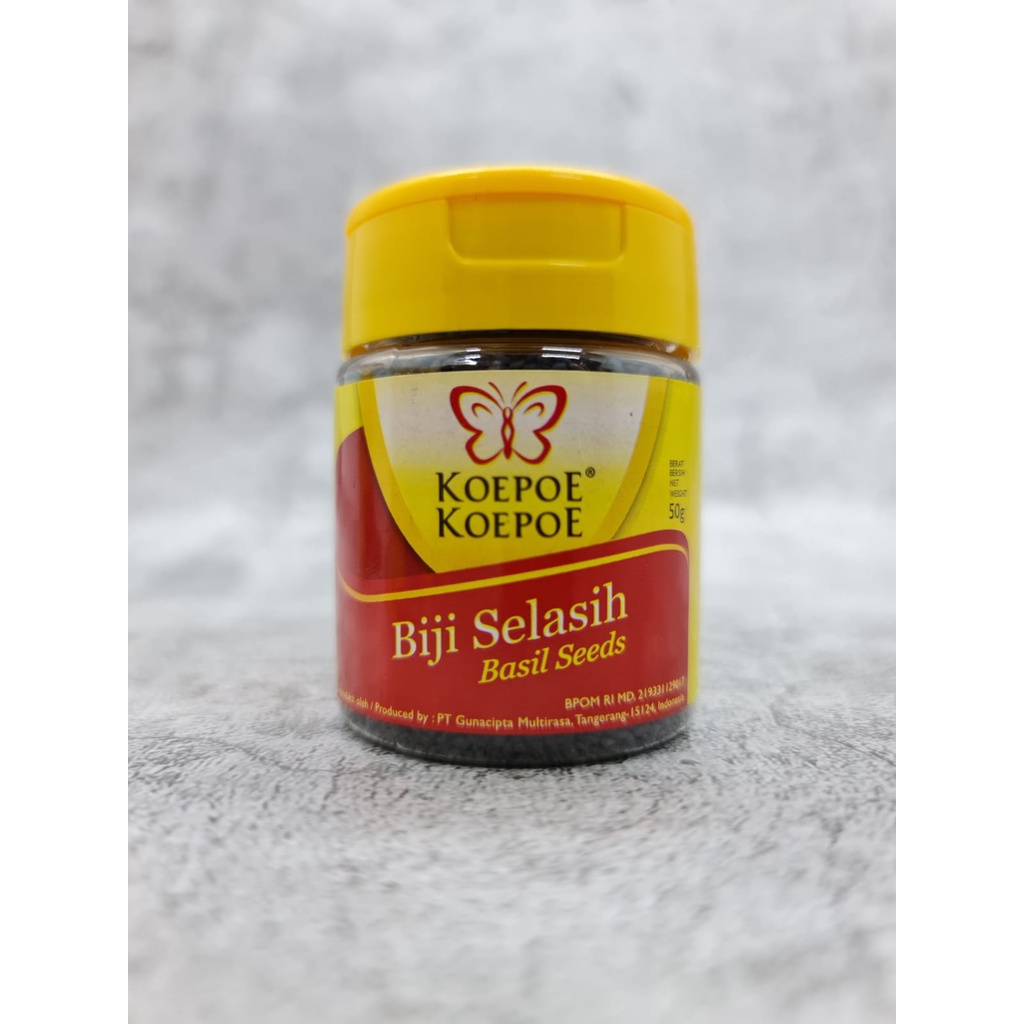 

Biji Selasih Koepoe 50gr