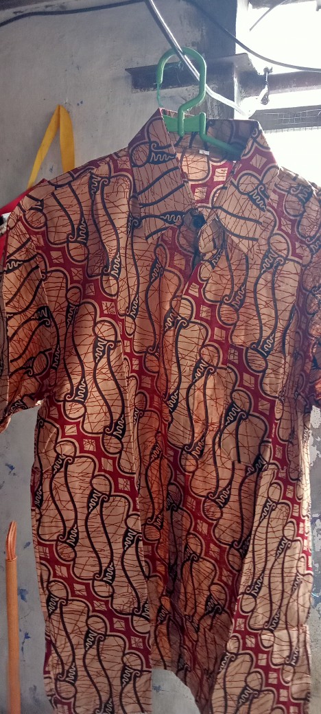 Temukan Kemeja Batik Pria Ppbtk07 Modern Lengan Pendek Casual Trendy Masa Kini Asli Pekalongan