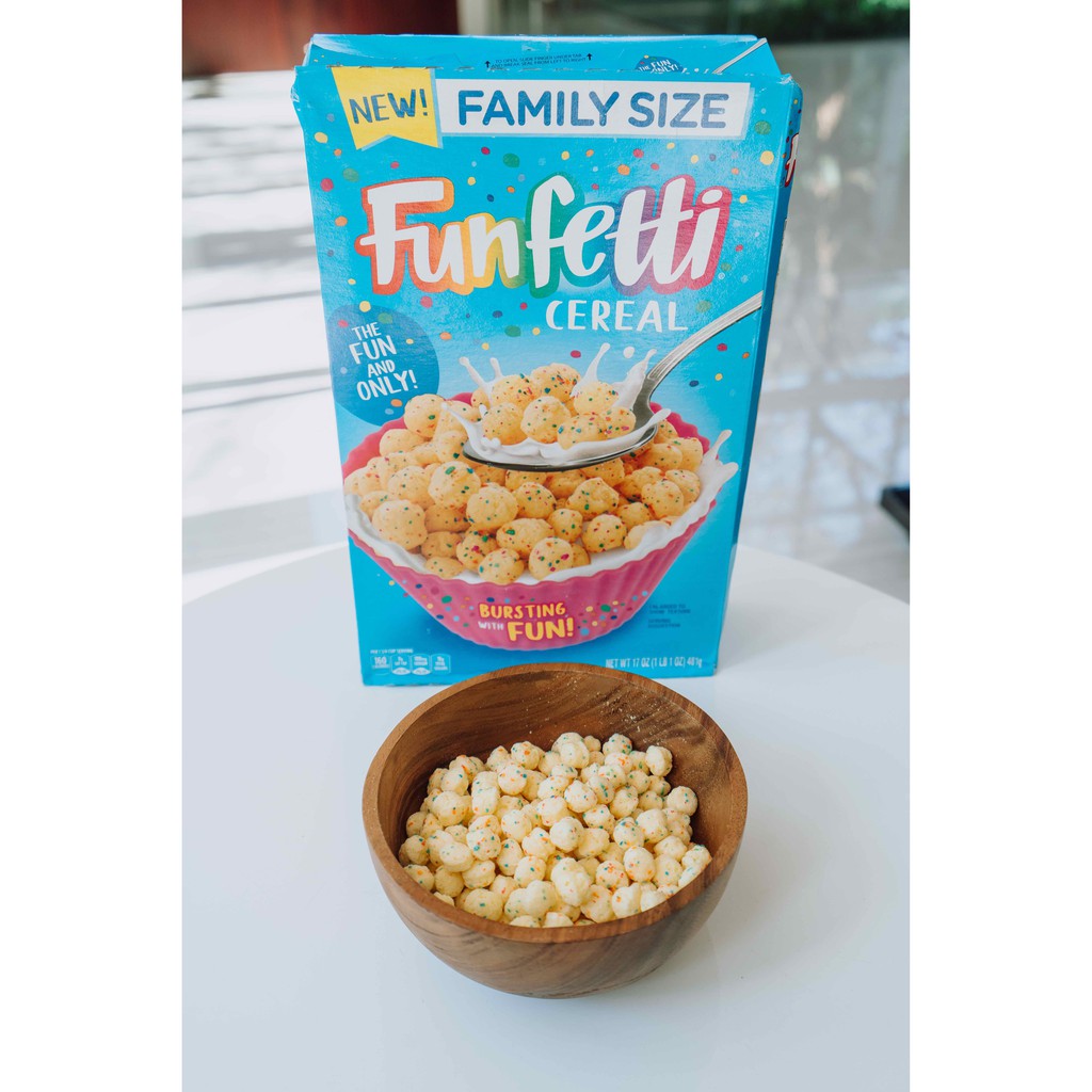 Pillsbury Baking Funfetti Cereal Import Repack 30gr (HALAL)