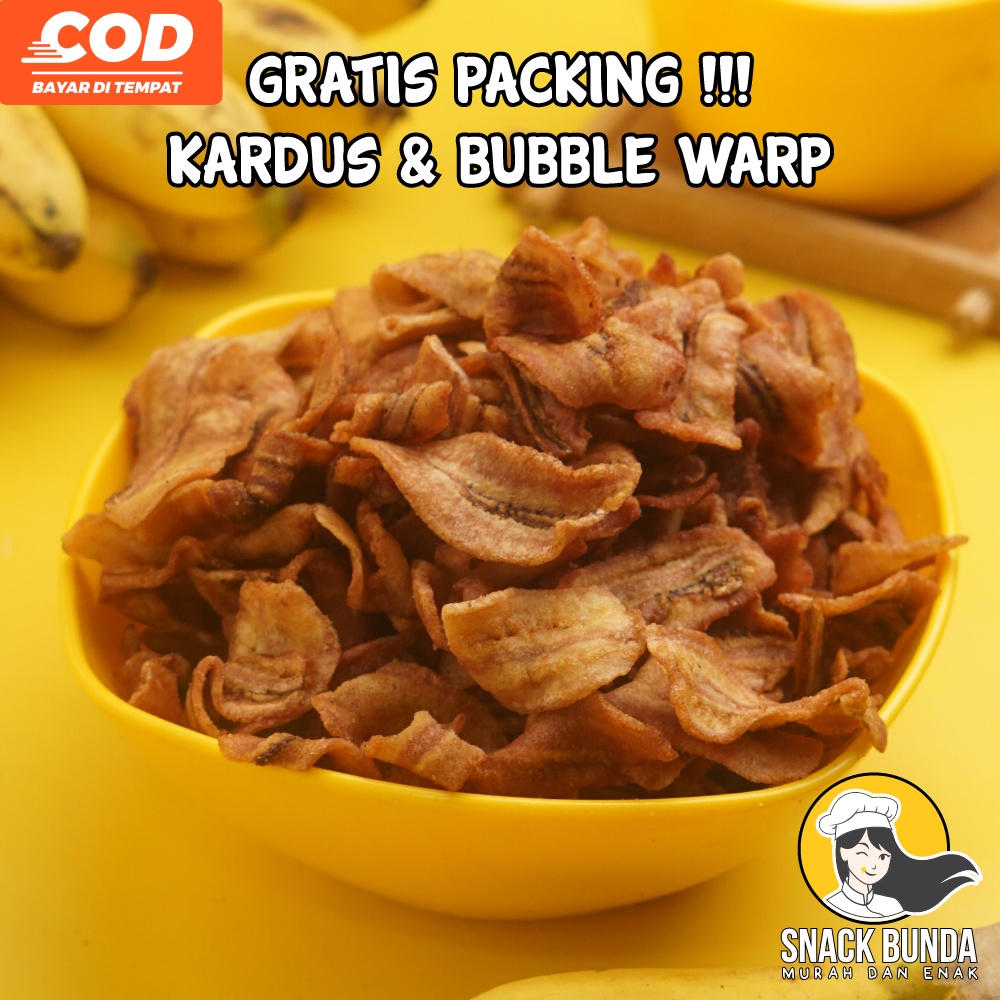 

keripik pisang oven 1/4 kg snack cemilan camilan makanan ringan kiloan