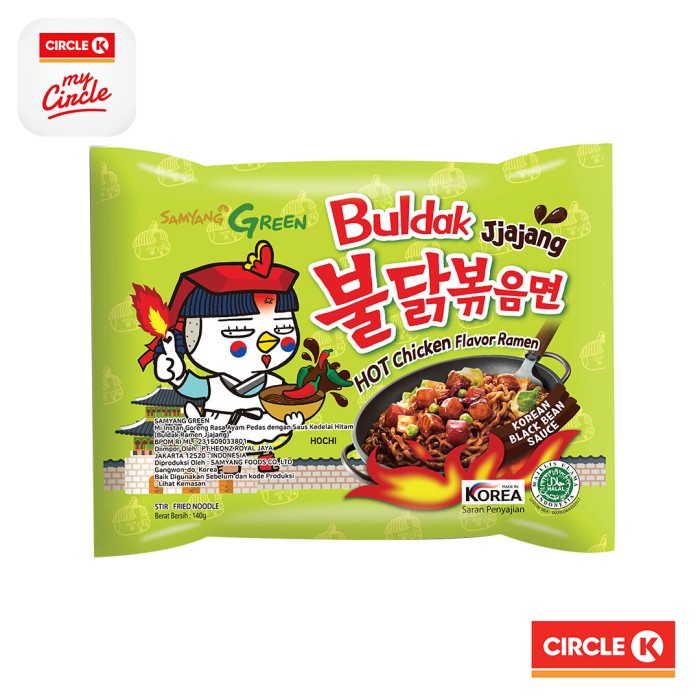 

impor-mie- samyang buldak ramen jjajang 140 gr -mie-impor.