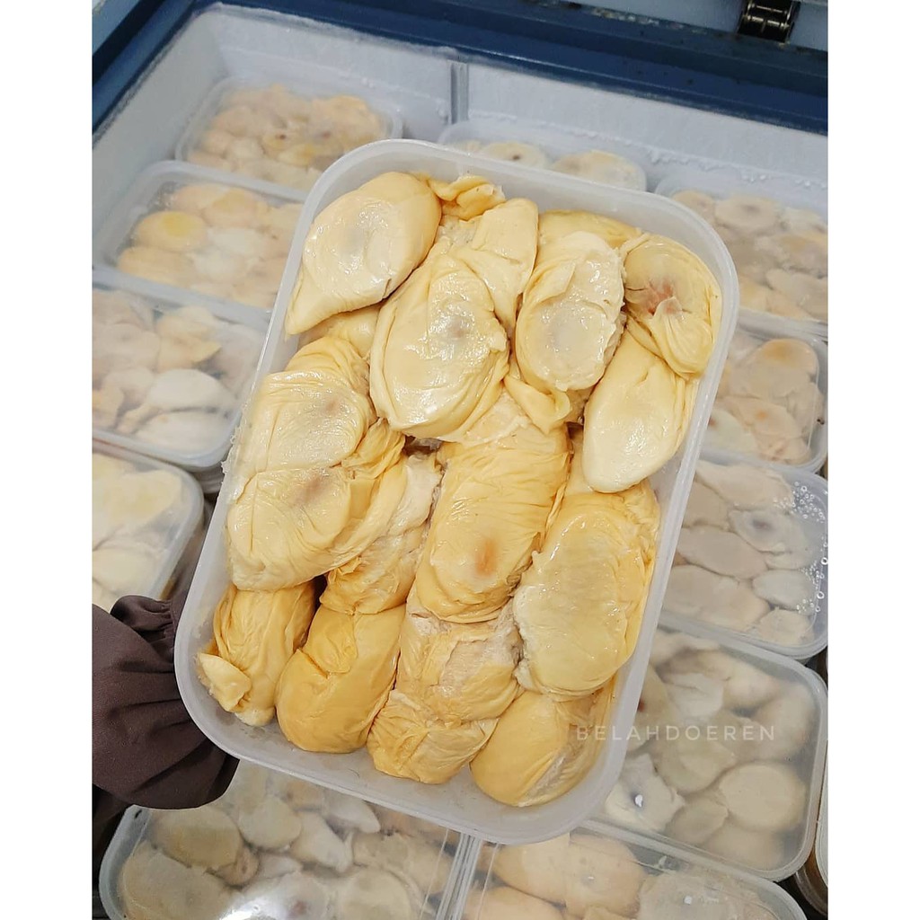 

Tebet Belah Doeren Frozen Durian Kupas 1 Box