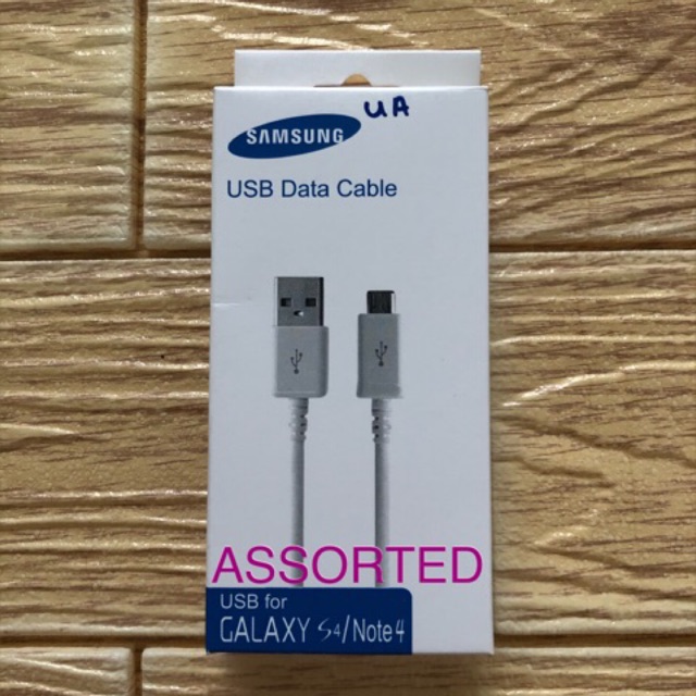KABEL DATA CHARGER SAMSUNG S4 I9500 TAB 3 TYPE MICRO V8 ECB-DU4AWE ORI 100