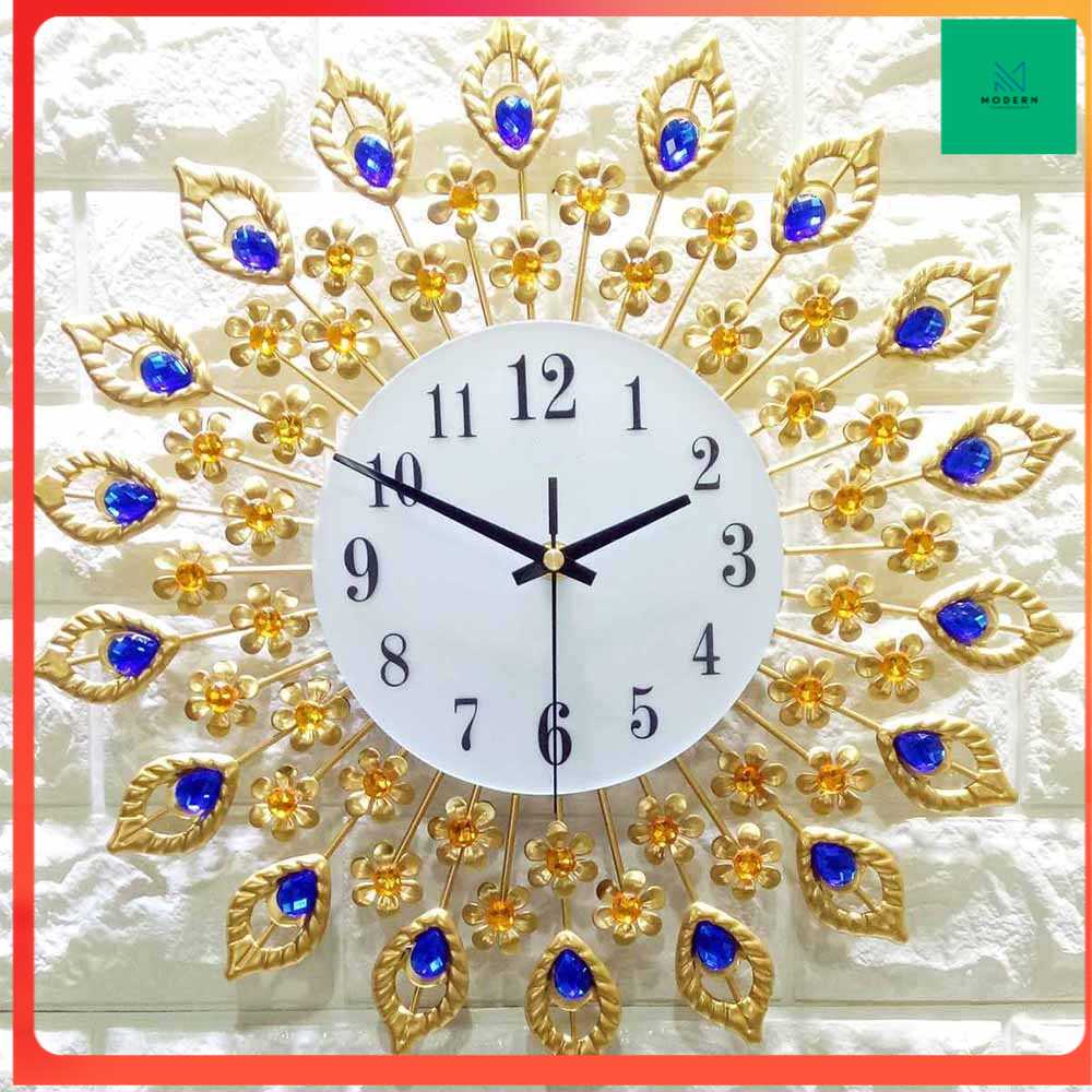 TD-DCB SAFEBET Jam Dinding Bulat Quartz Clock Retro European 38CM - H21