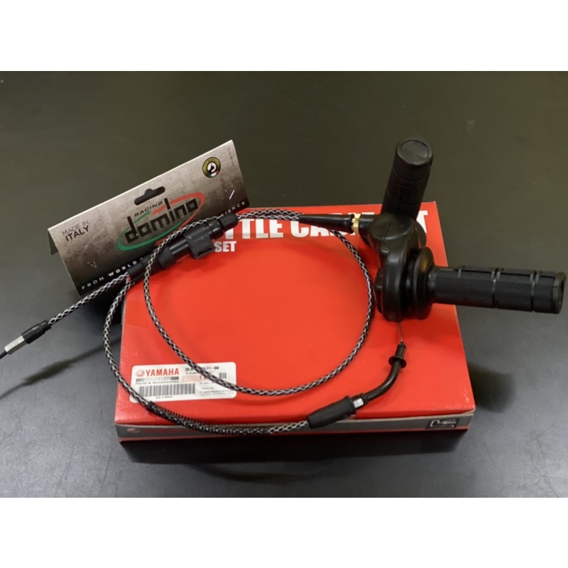 GAS SPONTAN DOMINO 2 DUA CABANG RX KING KABEL ORIGINAL-2